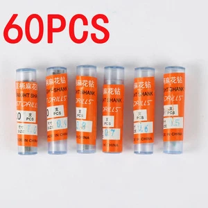 Micro Mini Taladro de Mano Portátil Giratorio + 60 Piezas Juego de Brocas Brocas Herramienta 0.5-1.0mm - Imagen 1 de 2