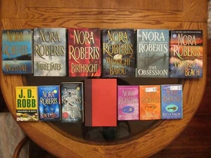 NORA ROBERTS Birthright/High Noon/Whiskey Beach/The Obsession/Key Trilogy 13 Eds - Picture 1 of 6