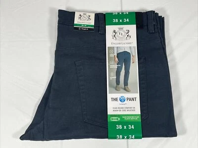 English Laundry 365 TruTemp Stretch 5 Pocket Pant, Dark Blue, Men's 38x34, NEW - Image 1 of 4