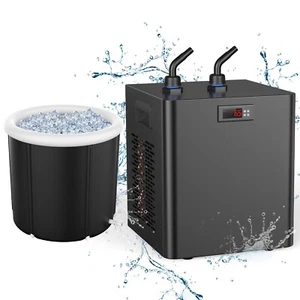 1/3HP 79Gal Aquarium Chiller Ice Bath Water Chiller Hydroponic Fish Tank Cooler - Picture 1 of 13