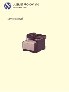 HP Laserjet Pro CM1410 Series Service Manual(Parts & Diagrams) - Picture 1 of 2