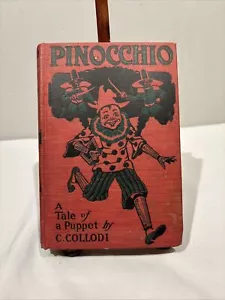 Pinocchio A Tale of A Puppet By C. Collodi Antique Book Donohue Early 1900’s - Picture 1 of 12