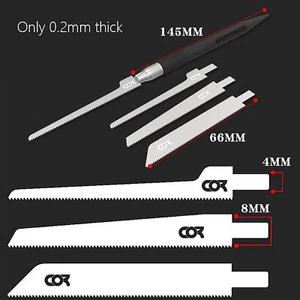 For    Mecha Model Mini Hacksaw Exquisite Hand DIY Tool Model Craft Set - Picture 1 of 10