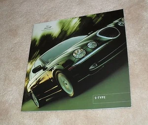 Jaguar S Type Large Format Brochure 2001 - 3.0 V6 - 3.0 V6 SE - 4.0 V8 - Picture 1 of 2