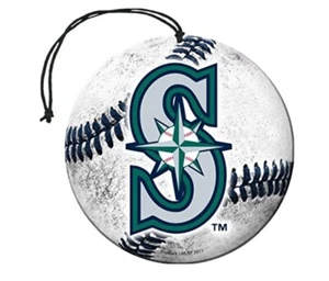 MLB Seattle Mariners Air Freshener 3 Pack - Ships FREE!! - Picture 1 of 1