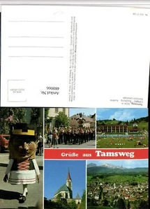 480066,Tamsweg Totale Samson-Umzug Kirche Mehrbildkarte - Picture 1 of 1