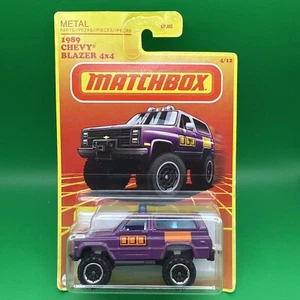 Matchbox 1989 Chevy Blazer 4x4 4/12 2020 GTJ06-4B10 - Picture 1 of 11
