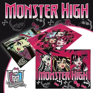 Alfombra Alfombra Infantil Monster High Alfombra de Juego 95x133cm Morado Negro (8,95€/1Unidad - Imagen 1 de 7