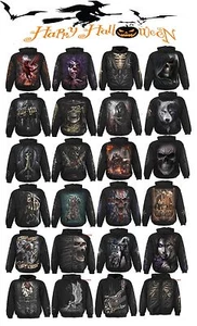 SHUSpiral Direct HALLOWEEN Parca/Steam Punk/Gótico/Motero/Dark Wear/Sudaderas con capucha - Imagen 1 de 2