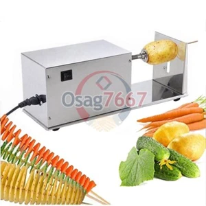 Electric Potato Twister Tornado Slicer Automatic Cutter Spiral Zucchini 110/220V - Bild 1 von 4