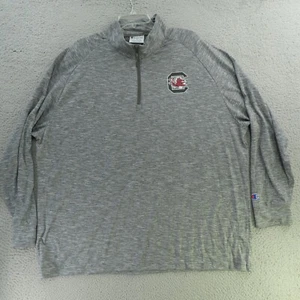 South Carolina Gamecocks Pullover Sweatshirt Mens 2XL Gray Champion NCAA - Picture 1 of 9