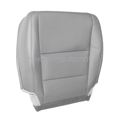 Cubierta de asiento de cuero gris inferior del lado del pasajero para Honda Accord 2008 2009 2010 Foto 1 de 4
