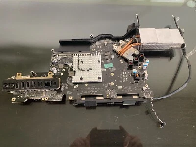 Apple iMac 24" A1225 Logic Board Motherboard 820-2491-A with Heatsink - Image 1 of 4