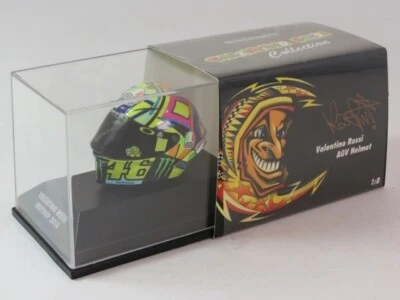 Minichamps Valentino Rossi AGV Helmet MotoGP 2016 1/8 398160046 - Immagine 1 di 4