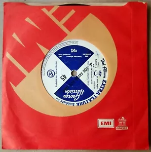 GEORGE HARRISON 45 PROMO You SOUTHAMERICA 7" Ed. 1975 Spanish Titles BEATLES - Foto 1 di 3