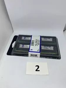4GB Kingston Fully Buffered (2X2GB) KTD-WS667/4G) PC2-5300F 2Rx8 Server RAM - Picture 1 of 4