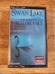 Swan Lake The Romance of Tchaikovsky London Viva Cassette Tape Vintage - Picture 1 of 4