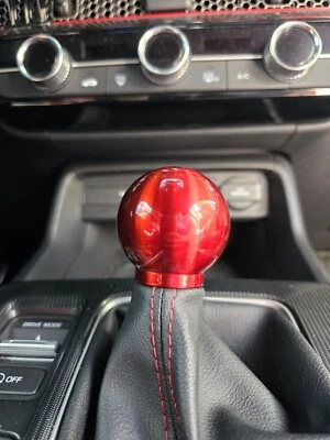 MS86 HONDA ACURA CIVIC SI Integrated Boot Collar Shift Knob HEAVY 580g 10X1.5  - Image 1 of 4