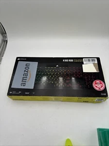 Corsair K100 RGB Full-Size OPX Optical-Mechanical Wired Gaming Keyboard - Picture 1 of 9