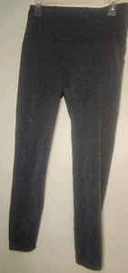 Spring & Mercer Ankle Length Textured Pull On Stretch Pant Gray Size M - Picture 1 of 3
