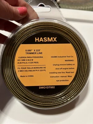 Weed eater trimmer line 0.080”x 225’ Hasmx - Image 1 of 2