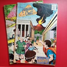 Treasure Chest Vol 21 #10 1966 & Vol 21 #14 1966 Pflaum Comic Books Good