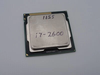 Intel Core i7-2600 4 Cores 8 Threads 3.4GHz LGA 1155 CPU - Image 1 of 2
