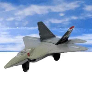 Modelo de avión fundido a presión F-22 (Fuerza Aérea de los Estados Unidos), Motormax 4,5 pulgadas - Imagen 1 de 5
