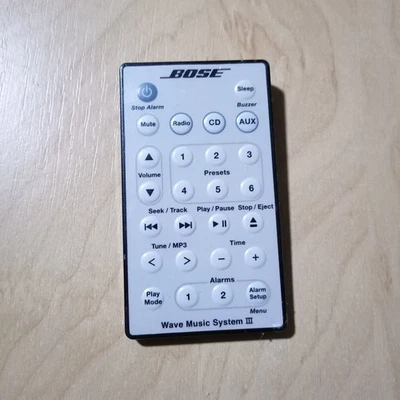 Genuine Bose Remote Control for Wave Music System III - New - Sealed - Image 1 of 3