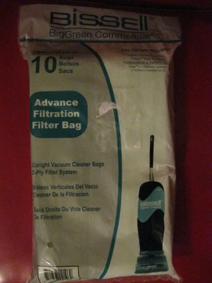 BISSELL Big Green Commercial U8000DW PK of 10 Advance Filtration Filter bags - Image 1 of 4