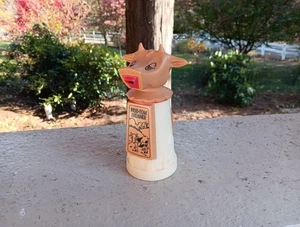 VINTAGE MOO COW CREAMER WHIRLEY INDUSTRIES PLASTIC MILK KITCHEN COFFEE - Picture 1 of 5