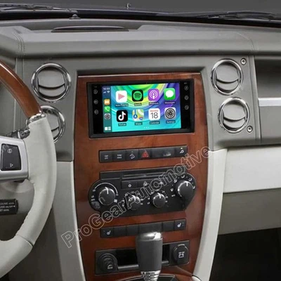 Para 2008-2011 Jeep Commander 7" Android 13 Carplay carro rádio estéreo GPS navegação WIF - Imagem 1 de 4