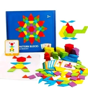 Kinder Montessori Geometrische Blöcke - Bild 1 von 3