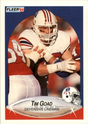 1990 Fleer NFL Tim Goad #318 - Image 1 of 2