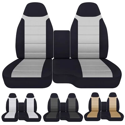 Truck seat covers Fits 1991-2012 FORD RANGER 60/40 seat with console nice colors - Image 1 of 4