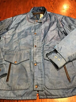 Vintage Walls Blizzard Pruf Blue Insulated Work Jacket (I1) - Image 1 of 4