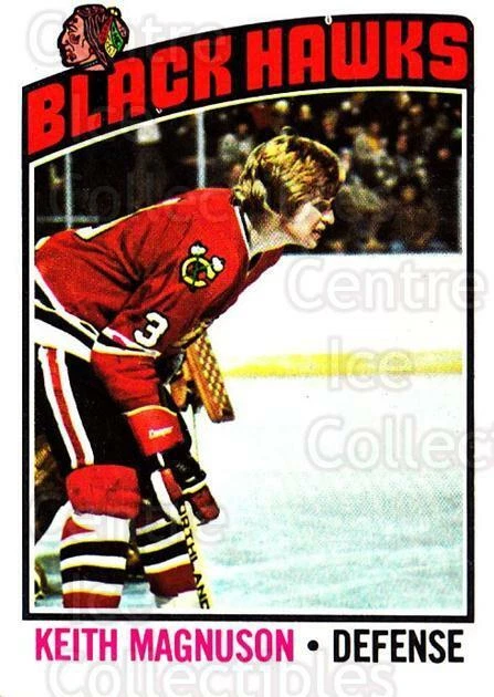 1976-77 Topps #125 Keith Magnuson - Image 1 of 1