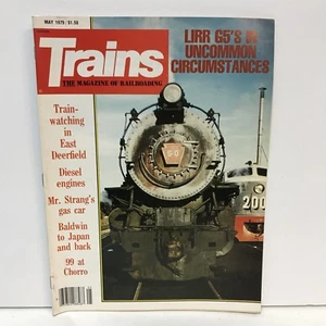 Trains The Magazine Of Railroading Rückausgabe Mai 1979 Gaswagen Baldwin nach Japan - Bild 1 von 10