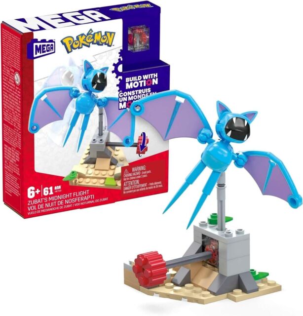 Mega Pokemon Building Kit, Kanto Region Trio With 3 Action Figures