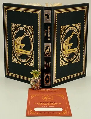 Easton Press Peterson Field Guides MAMMALS OF AFRICA Leather ILLUSTRATED SCARCE! - Image 1 of 4