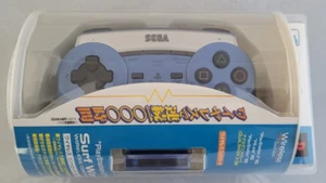 SEGA PS2 SURF WAVE CONTROLLER Control Pad Blue Wireless Receiver IPS-5004 - Photo 1/9
