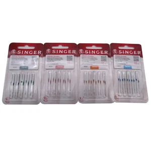 Overlock Needles #2054 FOR Singer 14U13,14U23,14U52A,14U53A,14U544,14U554,14U555 - Picture 1 of 6
