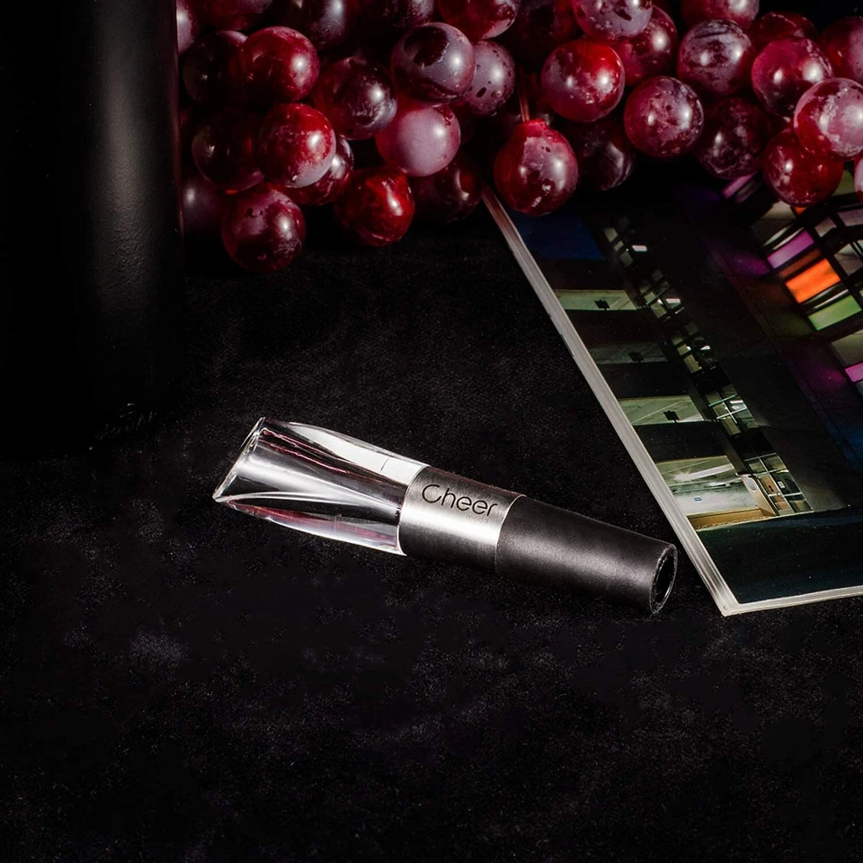 CHEER Multifunción Aireador de Vino Vertedor Premium Mágico Decantador Caño Foto 1 de 4