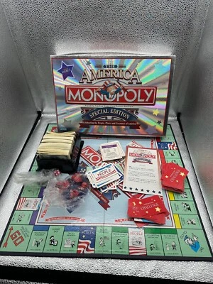 Monopoly America Special Edition 2002 Parker Brothers - Complete - Image 1 of 4
