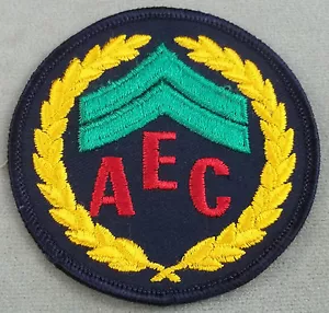 Unbekanntes Militär - Polizei AEC Corporal Merrowed Edge Patch - Neu aus altem Lagerbestand - Bild 1 von 2