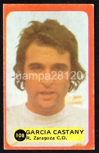 GARCIA CASTANY #108 R. ZARAGOZA 1975-76 CROMO SOLANO 75/76 DESGASTE NUNCA PEGADO - Picture 1 of 2