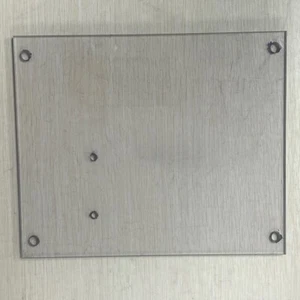 Plexiglass Panels (1 Dozen Sheets); 9 x 7.5 x 0.25 Inches with Drilled Holes - Foto 1 di 4