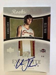 2004 Upper Deck Exquisite Collection /225 Luke Jackson RPA Rookie Patch Auto RC - Picture 1 of 10