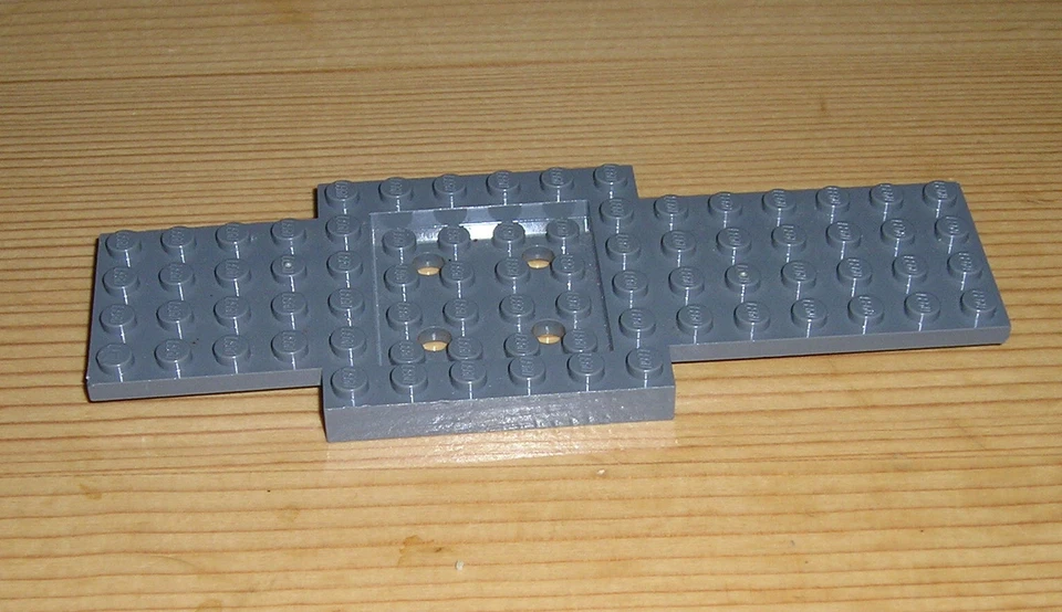 Lego Fahrgestell Auto Grundplatte Chassis 52037 dunkelgrau 6x16 ( L 8 ) - Bild 1 von 1