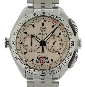 Tag Heuer 47mm Men's SLR Mercedes Benz Automatic Chrono Watch B+P Ref: CAG2011! - Picture 1 of 11